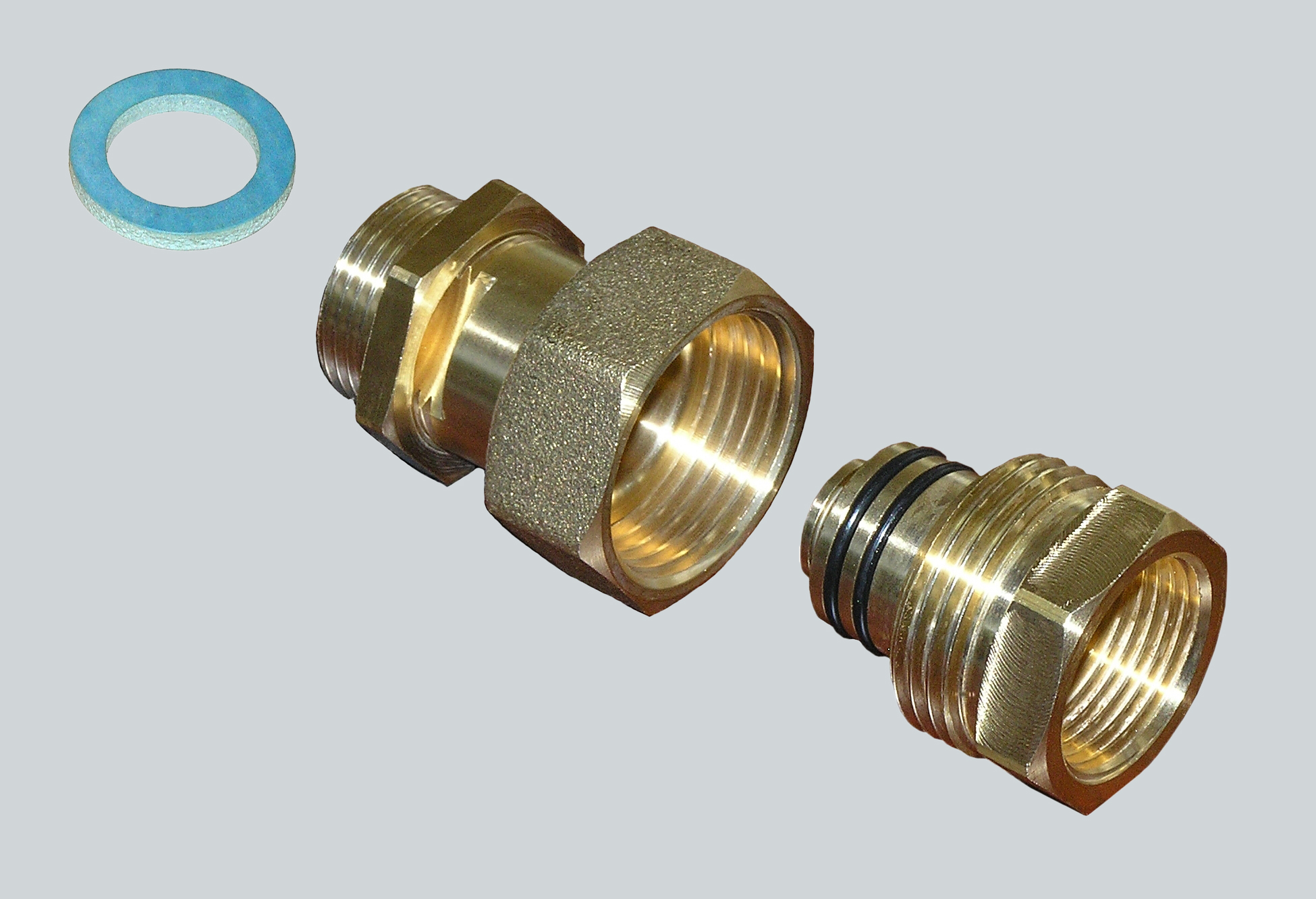 Connection set of the expansion vessel