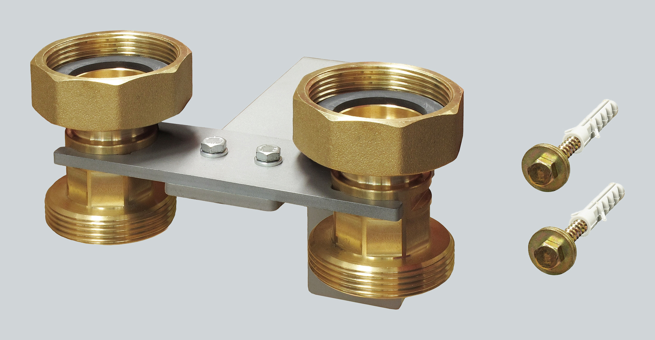DN32 wall fixing set