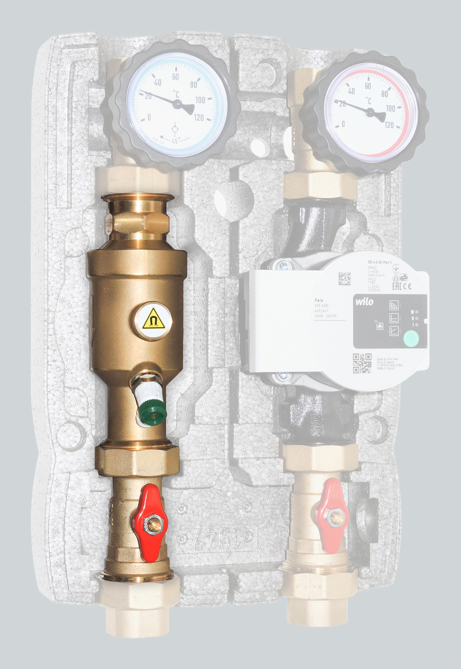 Magnetitfilter Transformationskit - 652 Set - DN25