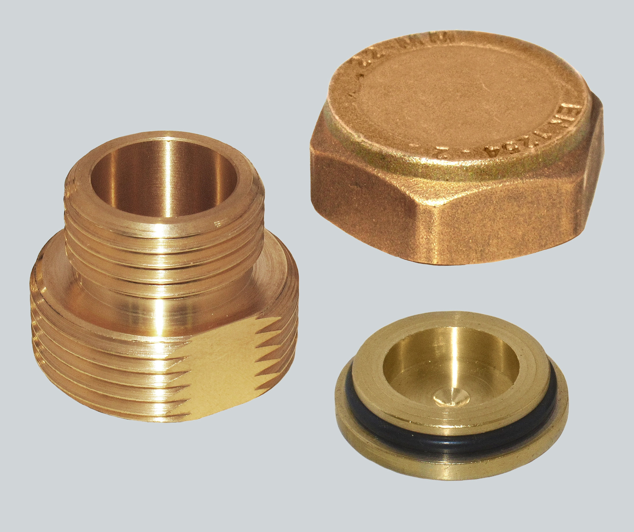Adapter 1/2” mit Kappe für Zubehör