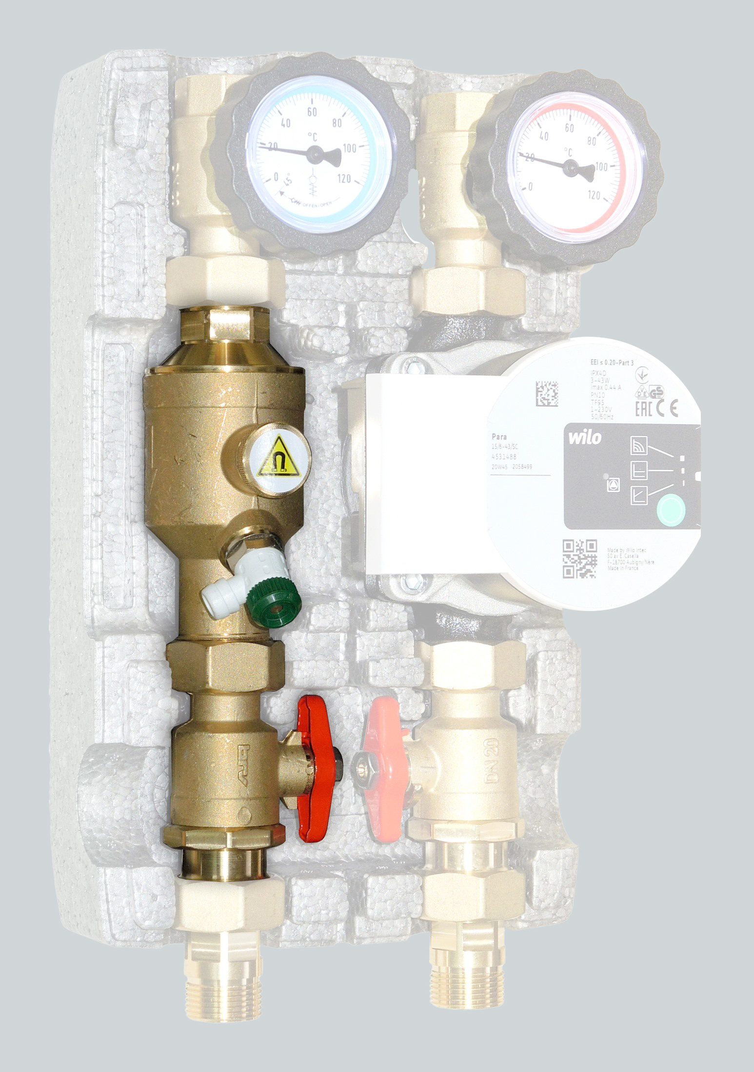 Magnetitfilter Transformationskit - 652 Set - DN20